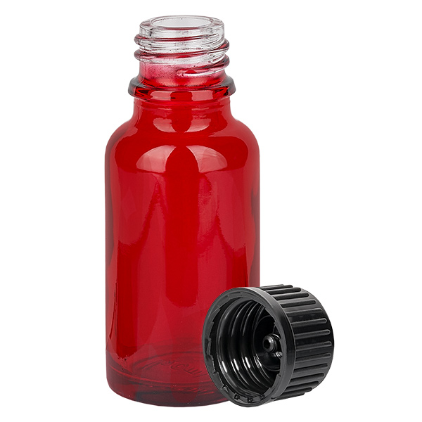 Flacon 20ml 11mm SV noir STD RedLine UT18/20