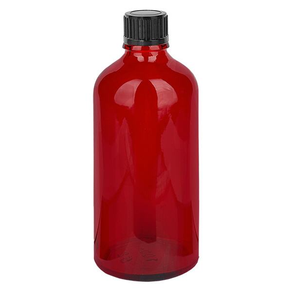 Flacon 100ml 11mm SV noir STD RedLine UT18/100 Flacon 100ml 11mm SV noir STD RedLine UT18/100