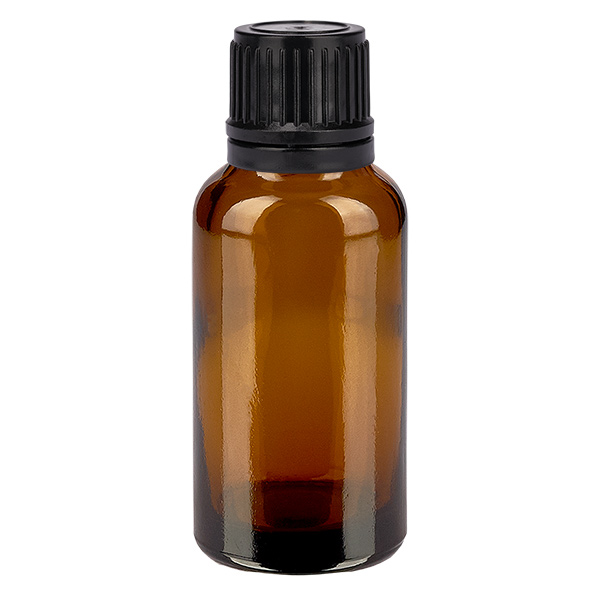 Flacon 30ml (globule) 8mm GR s. OV BrownL. UT18/30