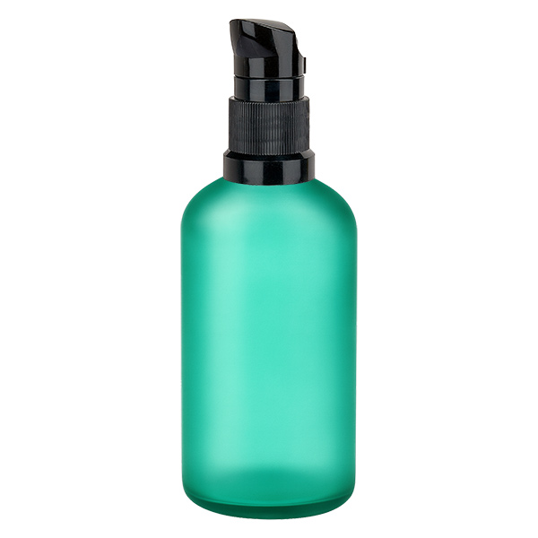 Flacon pompe 100ml noir STD GreenLine UT18/100 Flacon pompe 100ml noir STD GreenLine UT18/100