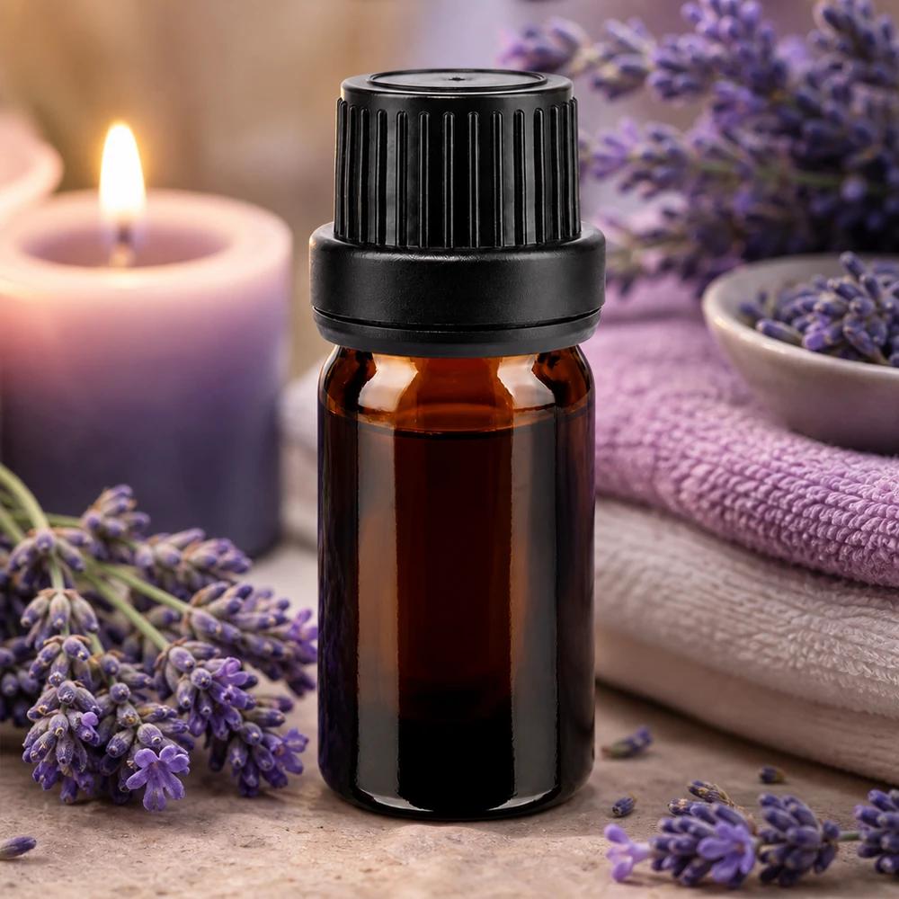 Flacon de pharmacie brun 5ml bouchon vissable noir étanche bouchon d'inviolabilité Flacon miniature marron de 5 ml avec bouchon compte-gouttes noir, idéal pour l'huile de lavande et les essences