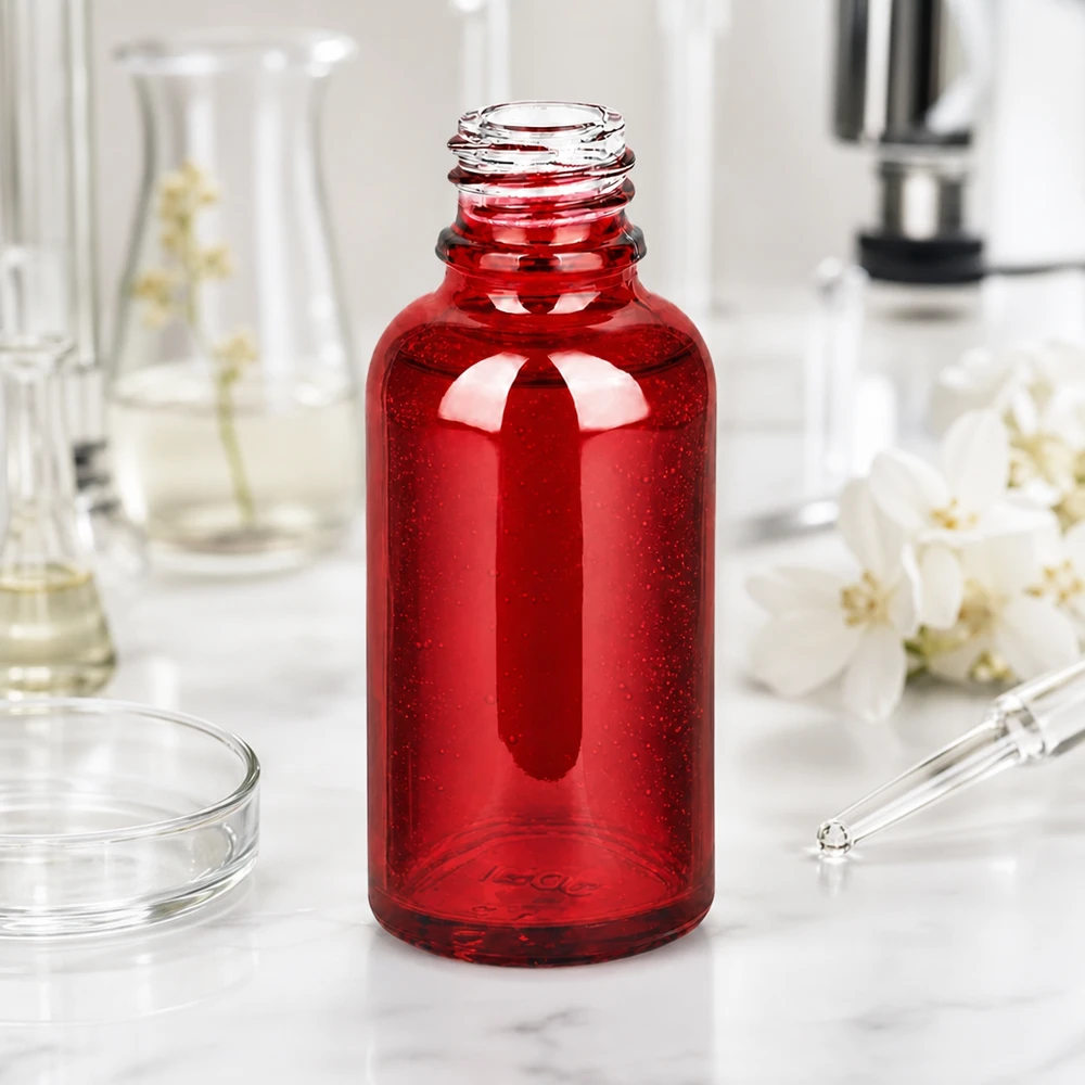 Flacon à pharmacie 30ml RedLine UT18/30 UNiTWIST Bouteille RedLine UT18/30 UNiTWIST de 30 ml en verre borosilicaté robuste pour un stockage à long terme