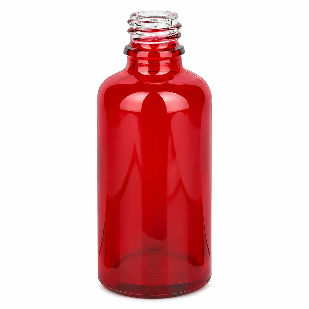 Flacon à pharmacie 50ml RedLine UT18/50 UNiTWIST Bouteille à col rond 50ml RedLine UT18/50 avec forme ergonomique et système de fermeture pratique UNiTWIST