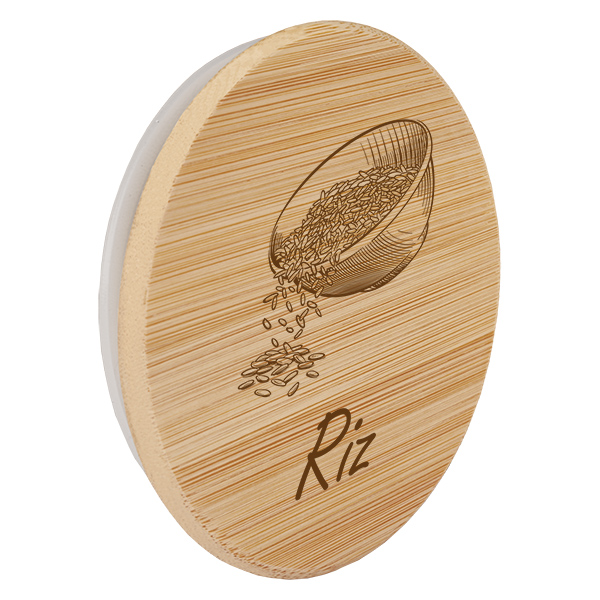 Paire en bois « Riz » pour WECK RR100