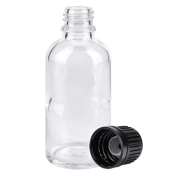 Flacon 50ml (globule) 3mm GR s. STD ClearL. UT18/50