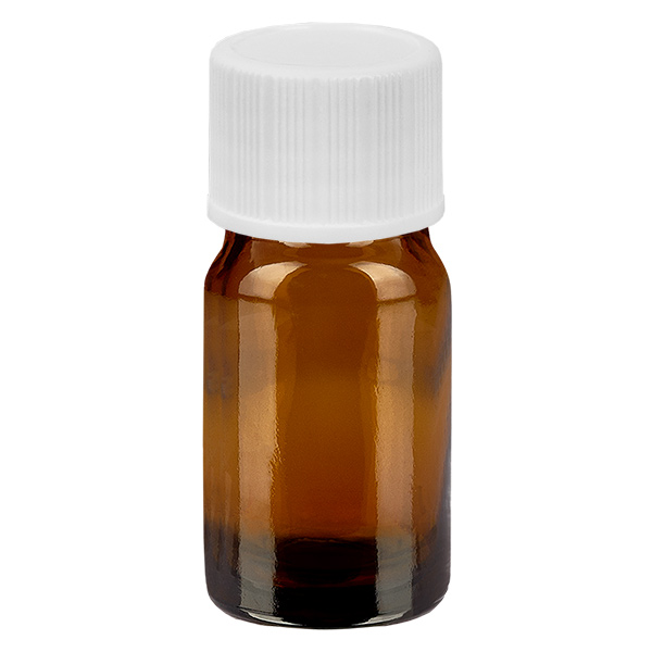 Flacon de 5ml 11mm SV blanc STD BrownLine UT18/5