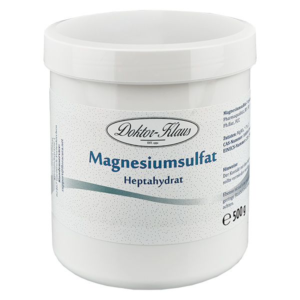 500 g de sulfate de magnésium 7 hydraté Doktor-Klaus