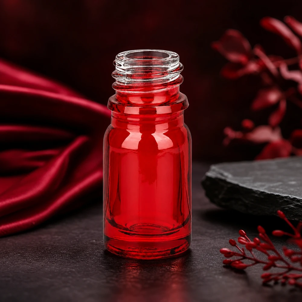 Flacon à pharmacie 5ml RedLine UT18/5 UNiTWIST Flacon en verre moderne RedLine 5ml UT18/5 au design innovant UNiTWIST pour les pharmacies contemporaines