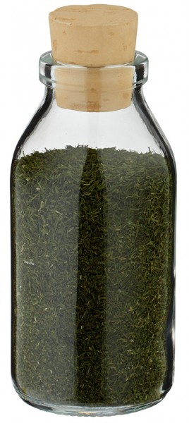 Idée de pot à épices : flacon Round clair 100 ml, avec bouchon de liège 22/26