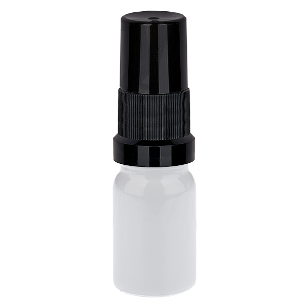 Flacon pulvérisateur 5 ml noir Bouchon standard WhiteLine UT18/5