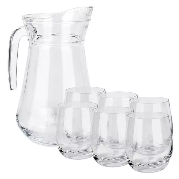 Carafe "France" 1,6 litres & 6 verres Doktor-Klaus Carafe "France" 1,6 litres & 6 verres Doktor-Klaus