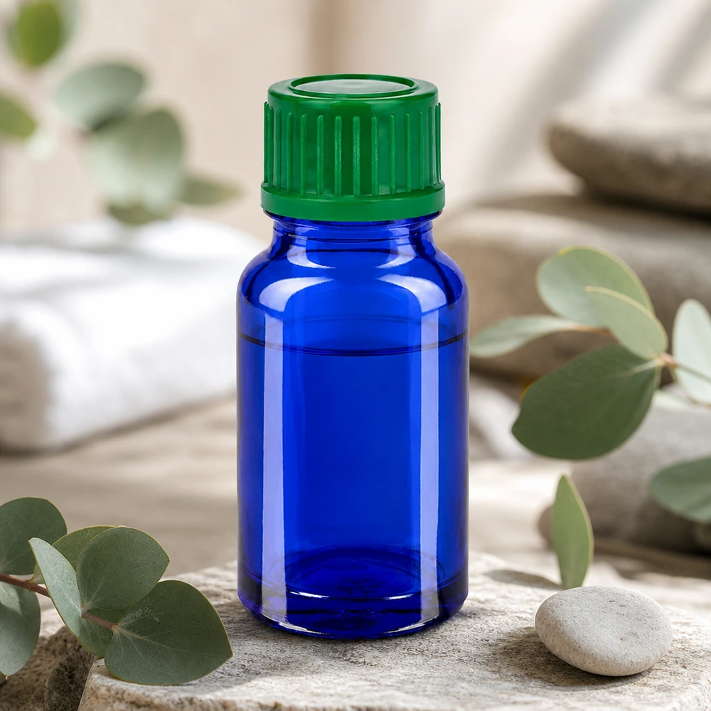 Flacon de 10ml 11mm SV vert STD BlueLine UT18/10 Flacon pratique de 10ml 11mm SV vert STD BlueLine UT18/10 pour la cosmétique et la pharmacie