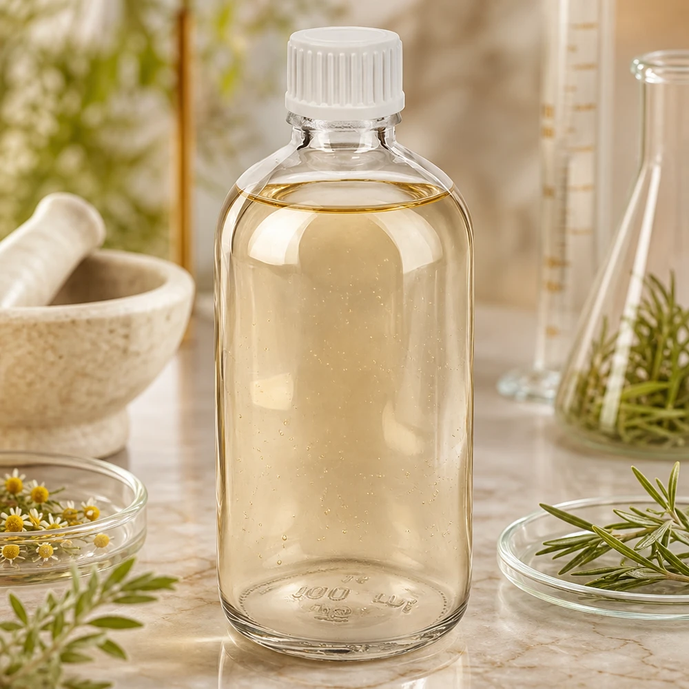 100ml Goutte 0.9mm blanc STD ClearLine UT18/100 Flacon compte-gouttes en verre transparent ClearLine UT18 de 100 ml avec bouchon blanc, parmi des plantes médicinales