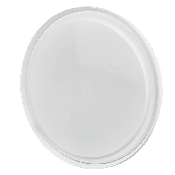 Couvercle blanc adapté au seau de 1L