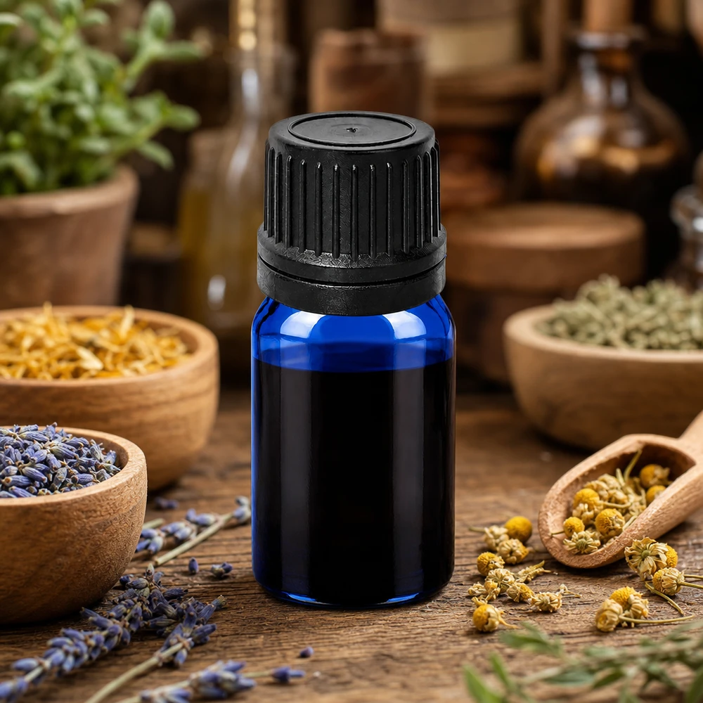 Flacon compte-goutte 5ml 1mm noir OV BlueLine UT18/5 Flacon compte-gouttes robuste avec bouchon d'inviolabilité noir UT18/5 pour une utilisation professionnelle
