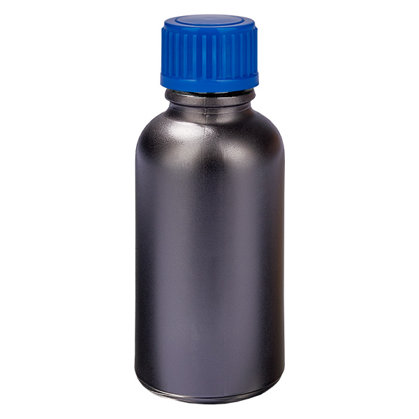 Flacon de 30ml 11mm SV bleu STD BlackLine UT18/30 Flacon de 30ml 11mm SV bleu STD BlackLine UT18/30