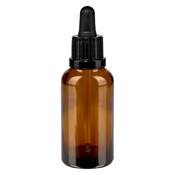 Flacon à pipette 30ml noir OV BrownLine UT18/30