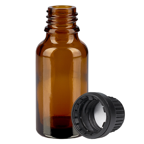 Flacon 20ml 11mm SV noir OV BrownLine UT18/20 Flacon 20ml 11mm SV noir OV BrownLine UT18/20