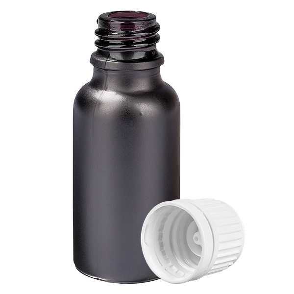 Flacon 20ml 11mm SV blanc OV BlackLine UT18/20