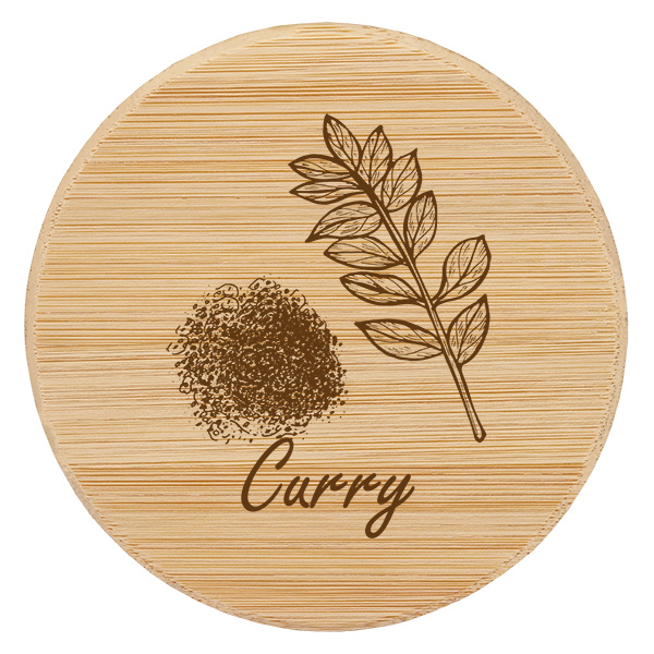 Bouchon en bois « Curry » pour WECK RR60