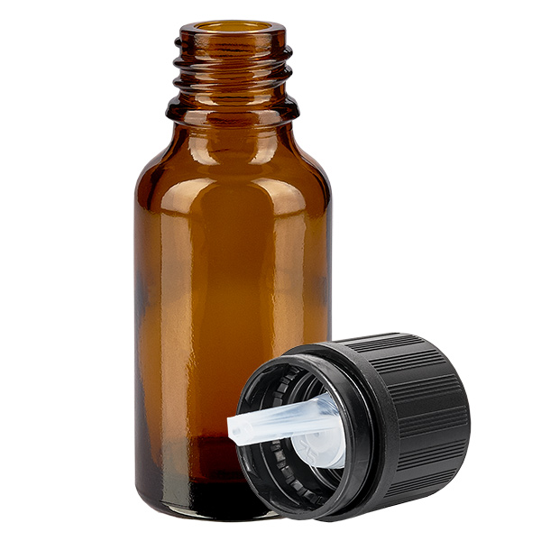 20ml flacon de gouttes. 1mm s. OV KiSi Bli BrownL. UT18/20