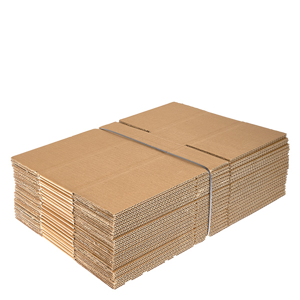 Cartons pliables universels (20 pièces) 390x230x120mm Cartons pliables universels (20 pièces) 390x230x120mm