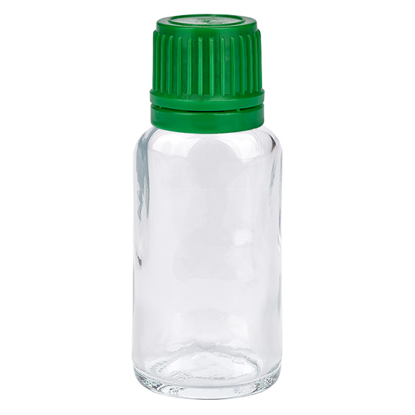 Flacon 20ml 11mm SV vert OV ClearLine UT18/20 Flacon 20ml 11mm SV vert OV ClearLine UT18/20