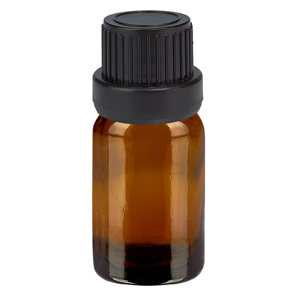 Flacon 5ml 11mm SV noir OV BrownLine UT18/5