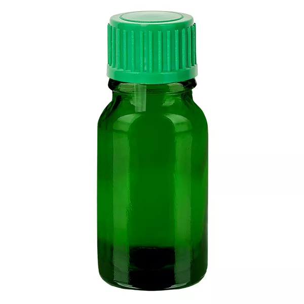10ml Flacon compte-goutte 0.8mm vert STD GreenLine UT18/10