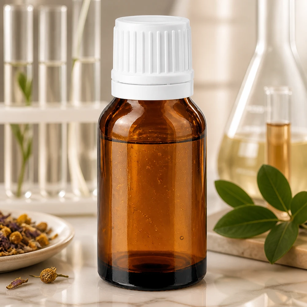 Flacon de pharmacie brun 30ml bouchon à vis blanc bouchon inviolabilité Flacon opaque de 30 ml en verre ambré avec bouchon blanc de 11 mm pour cosmétiques naturels