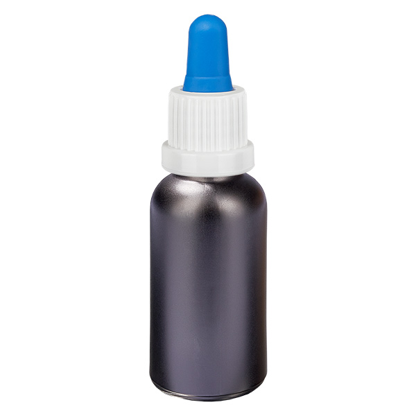 Bouteille pipette 30ml blanc/bleu OV BlackLine UT18/30 Bouteille pipette 30ml blanc/bleu OV BlackLine UT18/30
