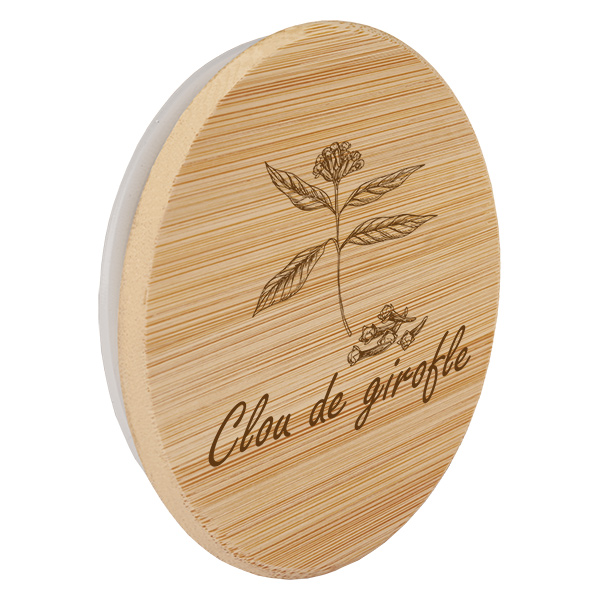 Paire en bois « clou de girofle » pour WECK RR60