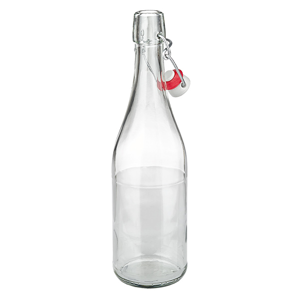 Bouteille en verre de 750 ml + bouchon mécanique en PVC UNiTWIST