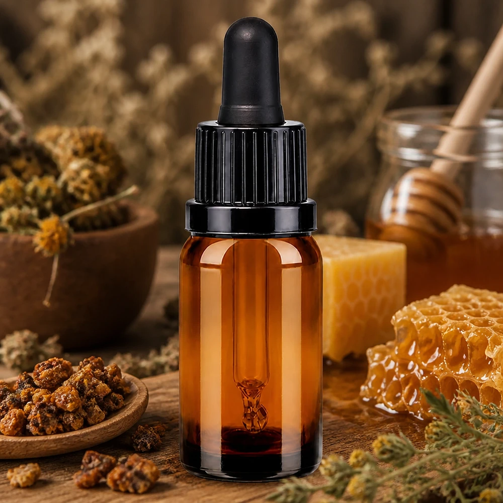 Flacon à pipette 10ml noir OV BrownLine UT18/10 Bouteille à pipette de 10 ml en verre brun de haute qualité avec bouchon noir pour une protection contre les UV et une longue durée de conservation