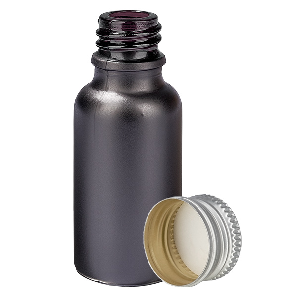 Flacon 20ml 11mm SV alu-argent. STD BlackL. UT18/20