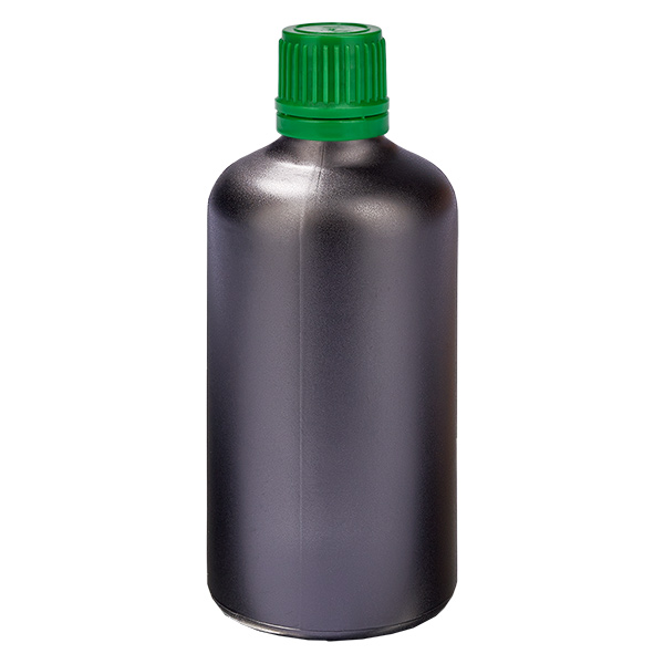 Flacon 100ml 11mm SV vert OV BlackLine UT18/100 Flacon 100ml 11mm SV vert OV BlackLine UT18/100