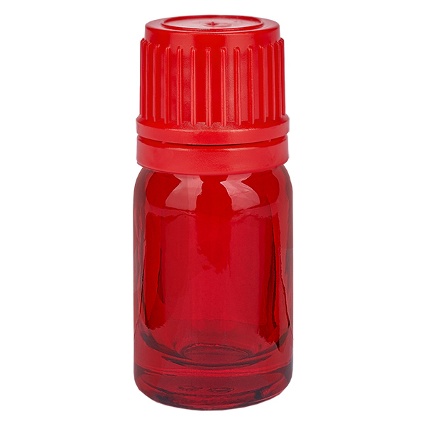 Flacon 5ml 11mm SV rouge OV RedLine UT18/5 Flacon 5ml 11mm SV rouge OV RedLine UT18/5