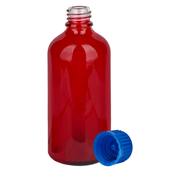 Flacon de 100ml 11mm SV bleu STD RedLine UT18/100 Flacon de 100ml 11mm SV bleu STD RedLine UT18/100