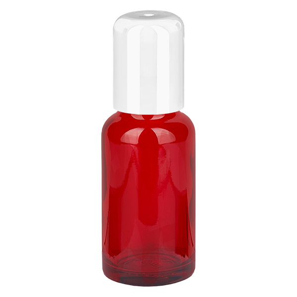 20ml Flacon Roll-On blanc STD RedLine UT18/20