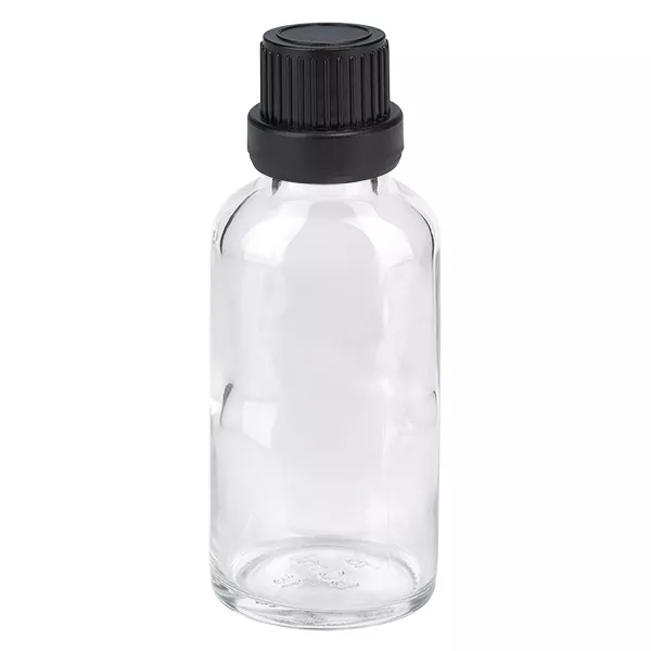 Flacon 30ml 11mm SV noir OV ClearLine UT18/30 Flacon 30ml 11mm SV noir OV ClearLine UT18/30