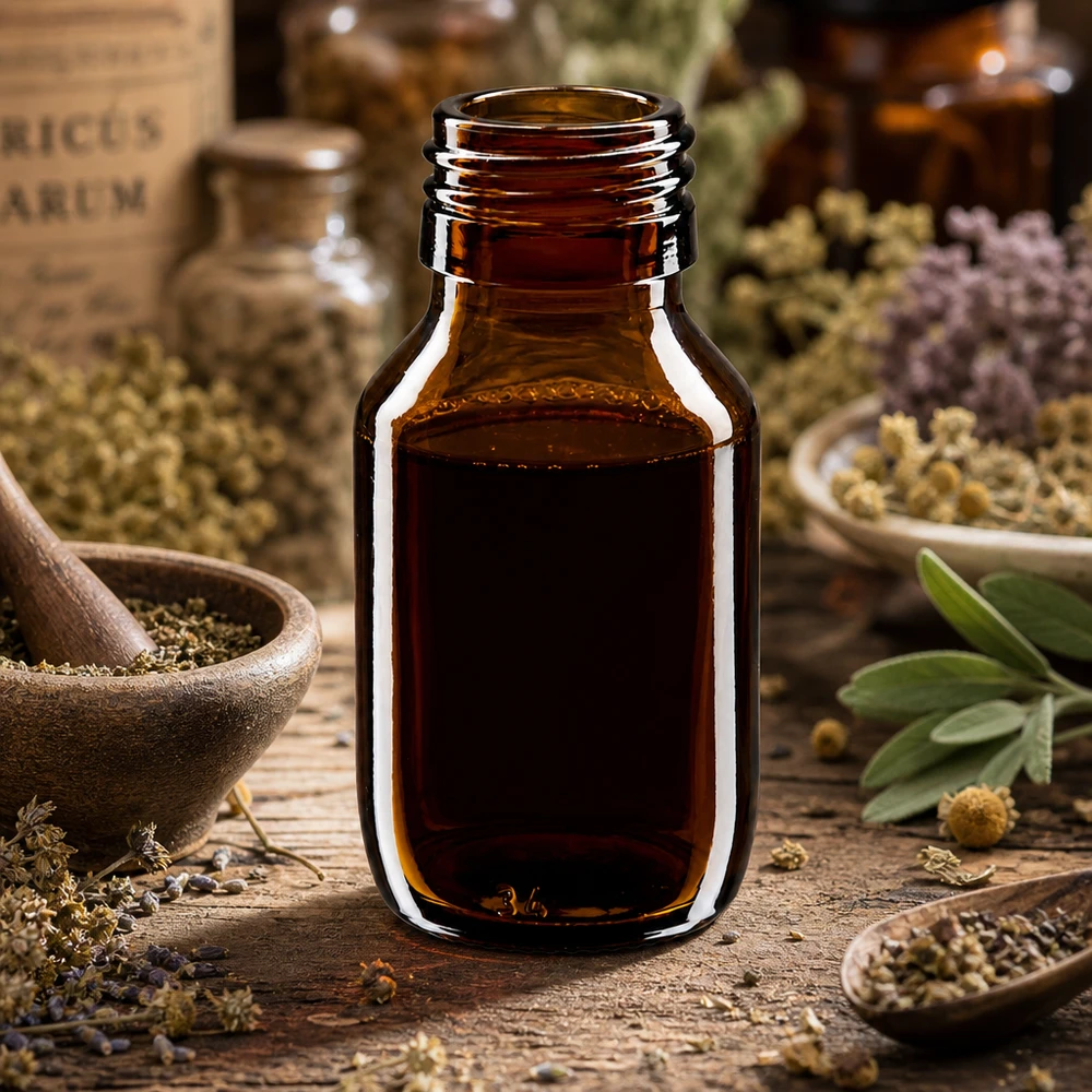 Bouteille médicale brune de 50ml en verre de haute qualité sans bouchon PP28 Thread Qualité ApoGlas