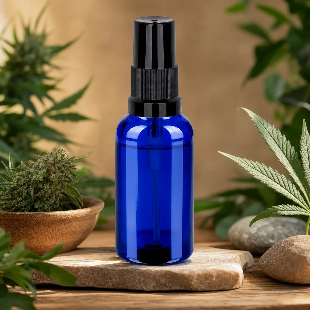Vaporisateur 30ml noir STD BlueLine UT18/30 Vaporisateur professionnel 30ml bleu noir pour un dosage précis des liquides