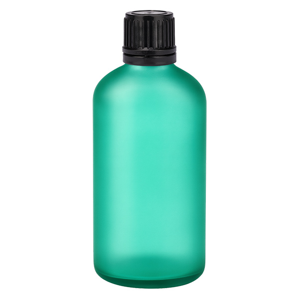 Flacon 100ml 11mm SV noir OV GreenL. UT18/100