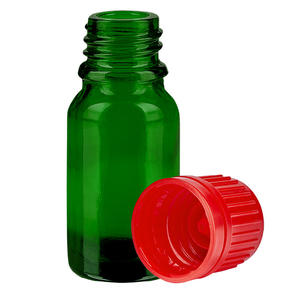 Flacon 10ml 11mm SV rouge OV GreenLine UT18/10