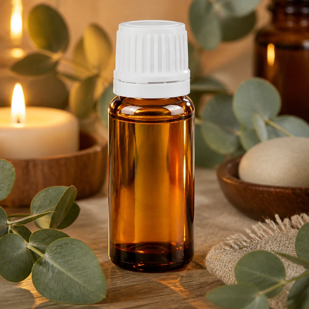 Flacon de pharmacie brun 10ml bouchon vissable blanc bouchon d'inviolabilité Flacon de pharmacie de 10 ml en verre brun protégeant des rayons UV, muni d'un bouchon blanc à sécurité enfants