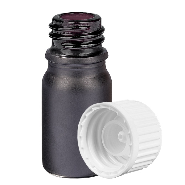 5ml (globule)Flacon 3mm GR w. STD BlackLine UT18/5