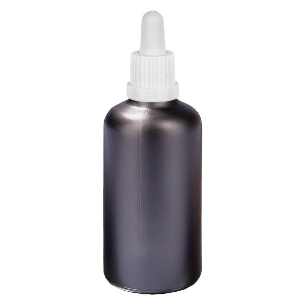 Flacon à pipette 100ml blanc OV BlackLine UT18/100 Flacon à pipette 100ml blanc OV BlackLine UT18/100