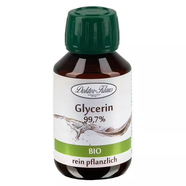 Glycérine bio 99,7 % en bouteille PET brune 100 ml (inviolabilité) - E 422 Glycérine bio 99,7 % en bouteille PET brune 100 ml (inviolabilité) - E 422