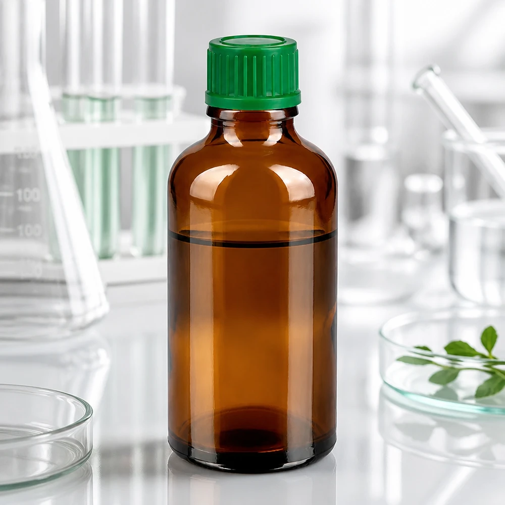 Flacon 50ml 11mm SV vert STD BrownLine UT18/50 Bouteille en verre de 50 ml avec filetage vert de 18 mm, idéale pour le stockage stérile