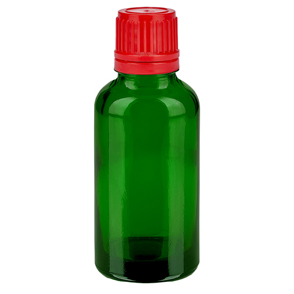 Flacon 30ml 11mm SV rouge OV GreenLine UT18/30
